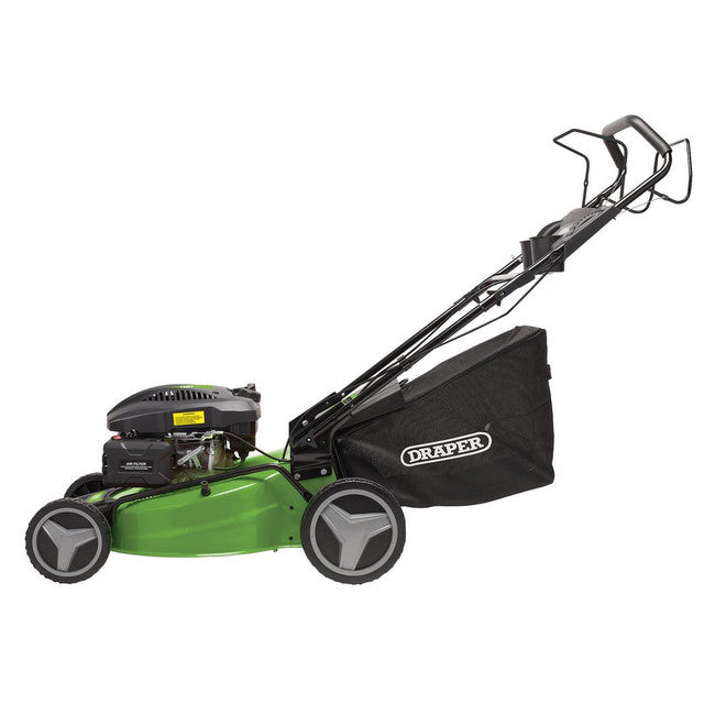 Draper Tools 510mm Self-Propelled Petrol Lawn Mower (173Cc/4.4Hp)