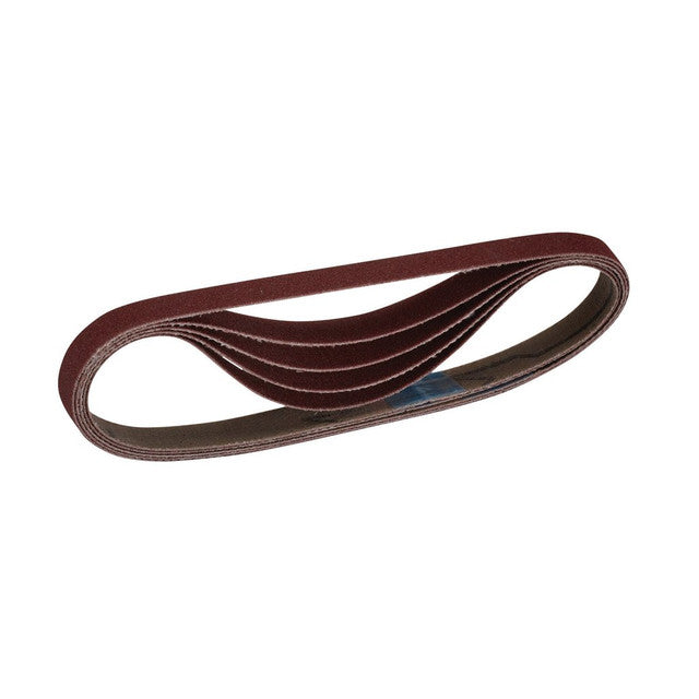 Draper Tools Cloth Sanding Belt, 10 x 330mm, 180 Grit (Pack Of 5)