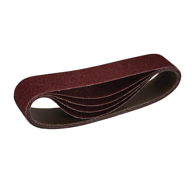 Draper Tools Cloth Sanding Belt, 50 x 686mm, 40 Grit (Pack Of 5)