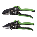 Draper Tools Anvil And Bypass Secateurs Set, 200mm (2 Piece)