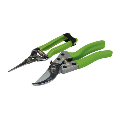 Draper Tools Bypass Pruner And Flower Shear Set (2 Piece)