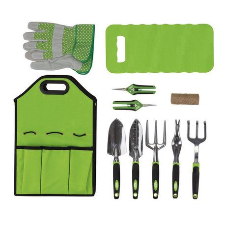 Draper Tools Aluminium Garden Tool Set With Storage Bag (11 Piece)