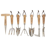 Draper Tools Heritage Stainless Steel Garden Tool Set With Ash Handles (7 Piece)