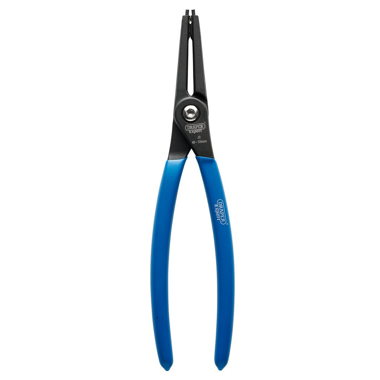 Draper Tools Expert Straight Tip Internal Circlip Pliers, J3, 225mm