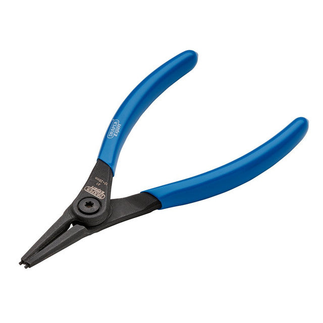 Draper Tools Expert Straight Tip External Circlip Pliers, A1, 140mm