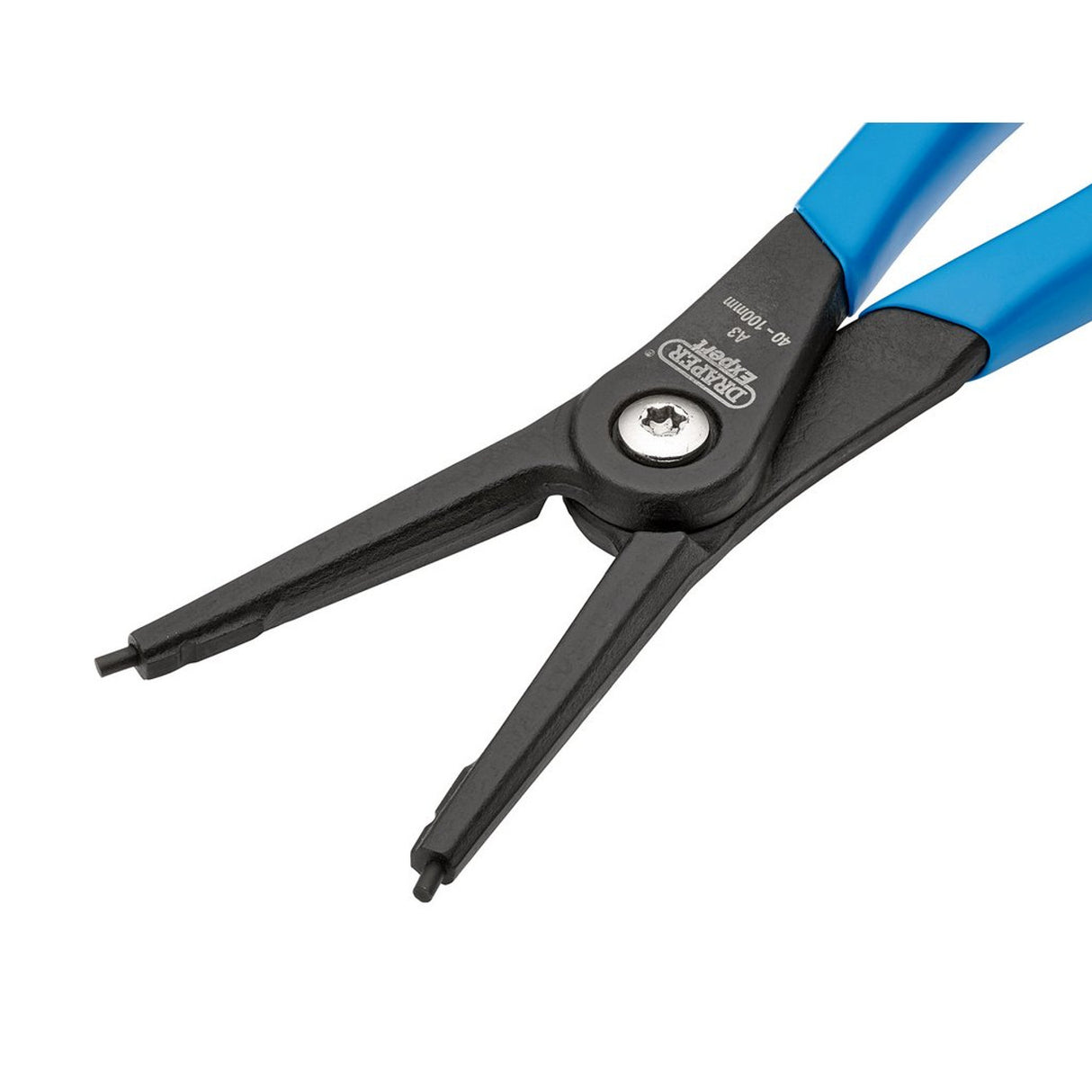 Draper Tools Expert Straight Tip External Circlip Pliers, A3, 225mm