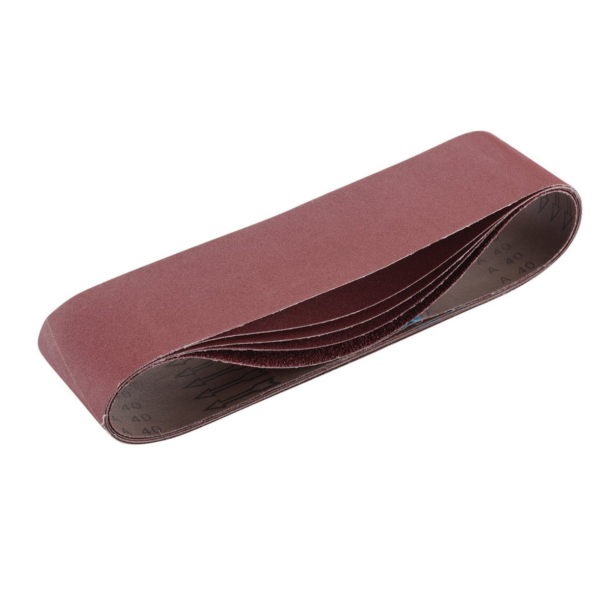 Draper Tools Cloth Sanding Belt, 100 x 915mm, Assorted Grit (Pack Of 5)