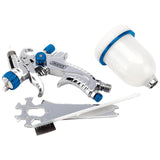 Draper Tools 100ml Gravity Feed HVLP Air Spray Gun