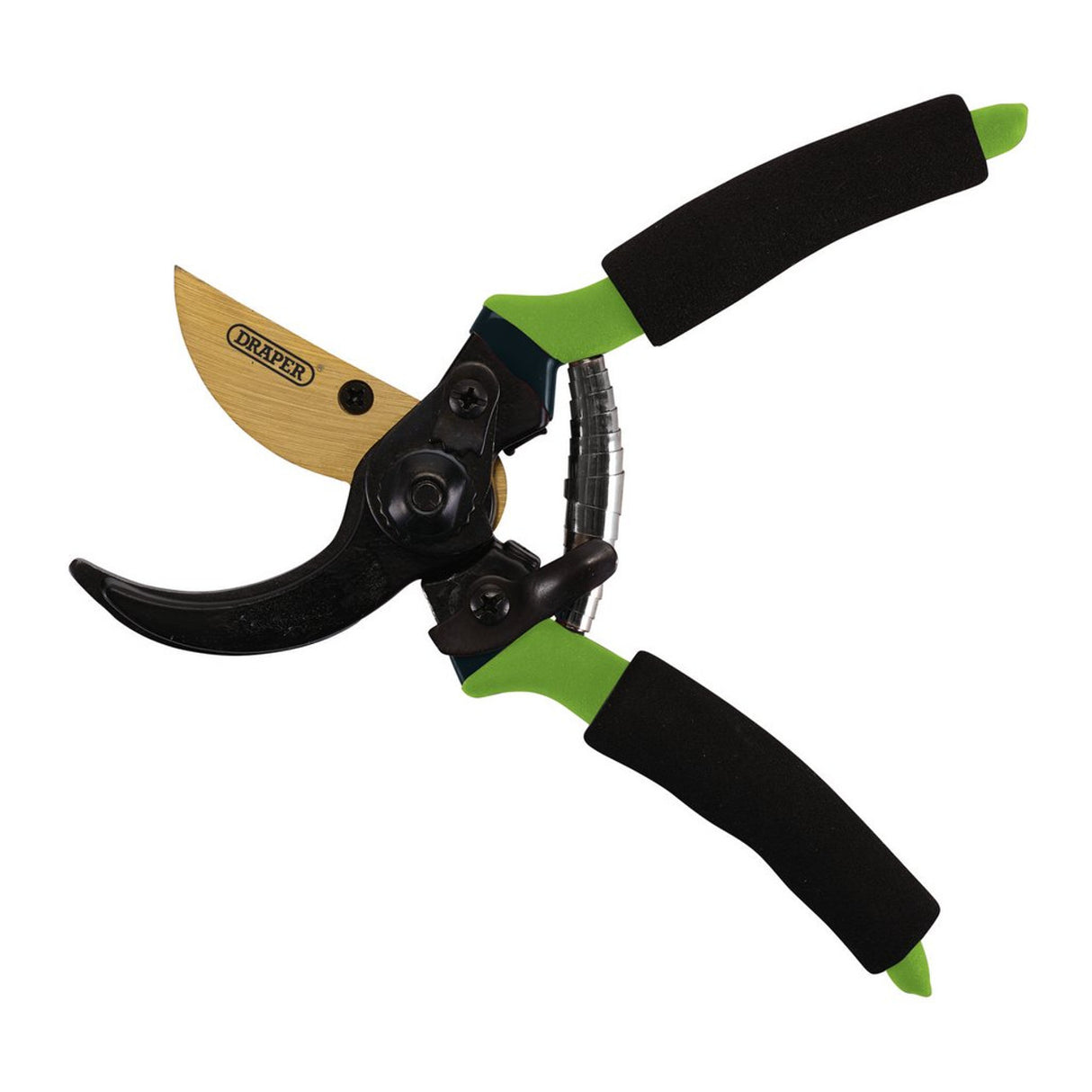 Draper Tools Bypass Secateurs With Foam Grips, 203mm