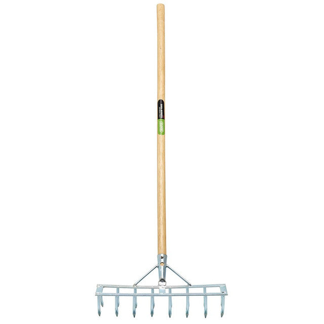 Draper Tools Long Handled Steel Harrow Rake And Scarifier