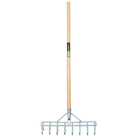 Draper Tools Long Handled Steel Harrow Rake And Scarifier