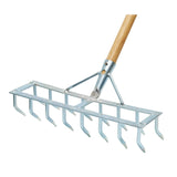 Draper Tools Long Handled Steel Harrow Rake And Scarifier