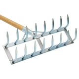 Draper Tools Long Handled Steel Harrow Rake And Scarifier