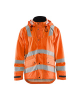 Blaklader Rain Jacket Hi-Vis Level 2 4302 #colour_orange