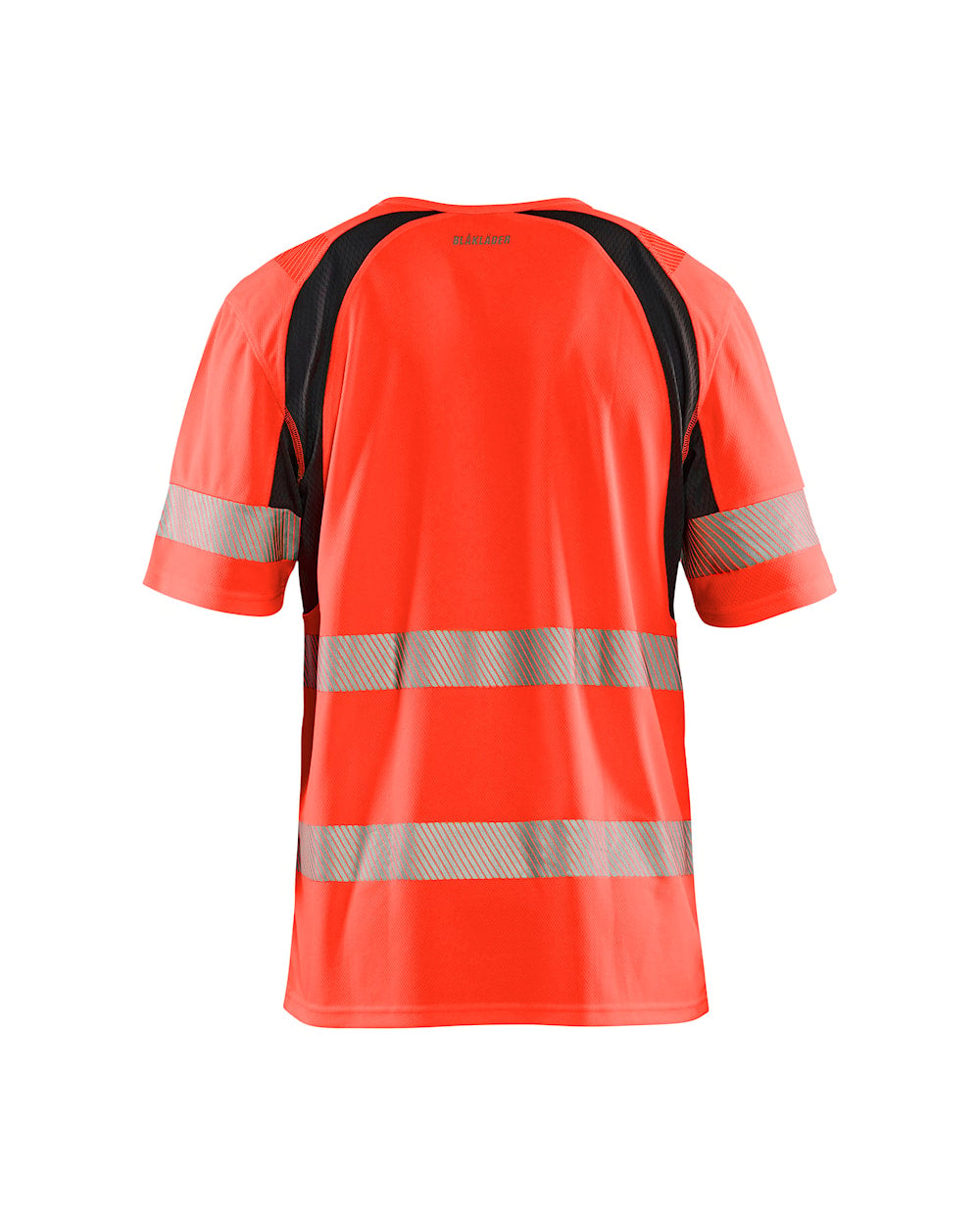 Blaklader Uv Hi-Vis T-Shirt 3397 #colour_red-hi-vis-black