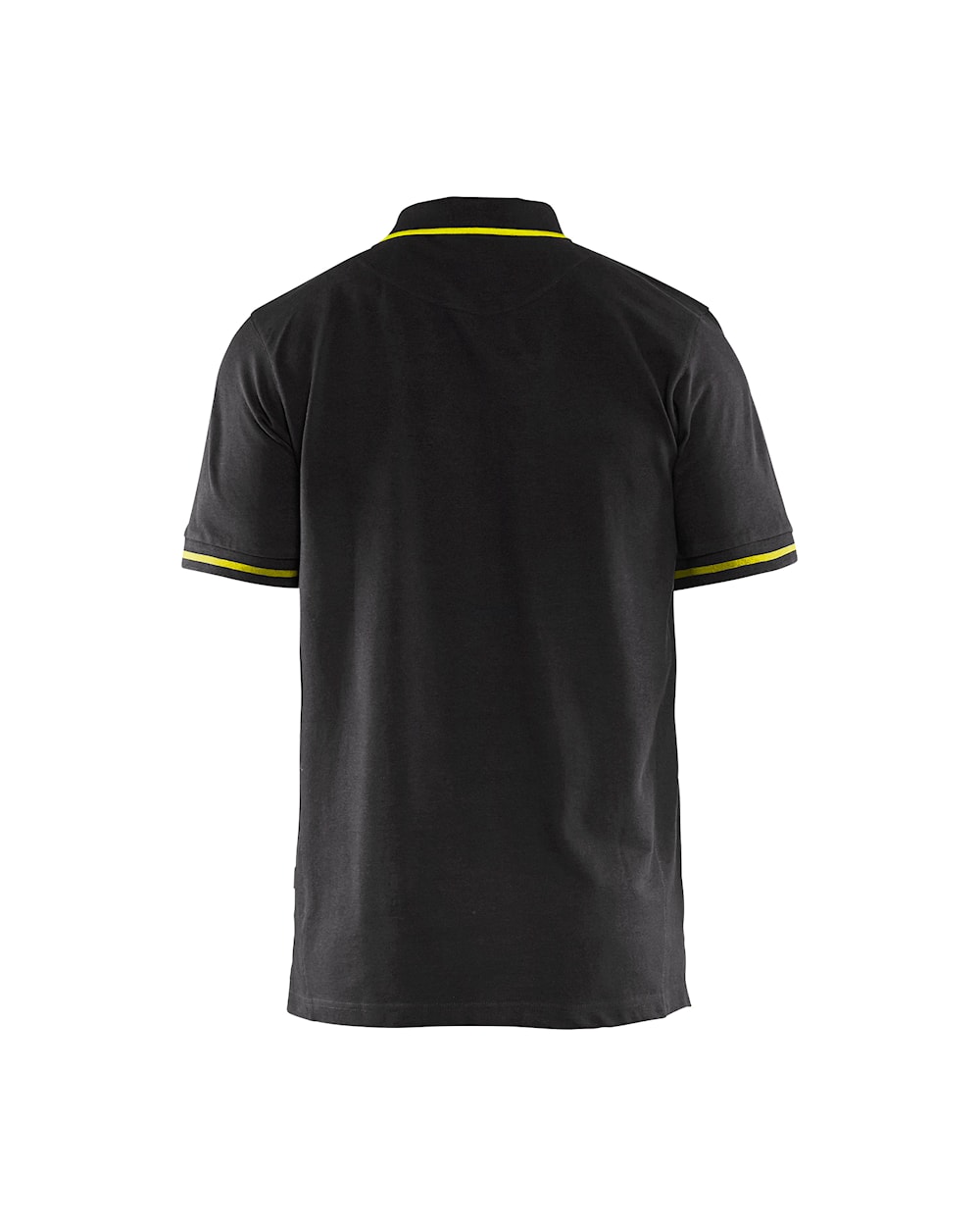 Blaklader Polo Shirt 3389 #colour_black-hi-vis-yellow