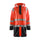 Blaklader Rain Jacket Hi-Vis Level 1 4324 #colour_red-hi-vis-black