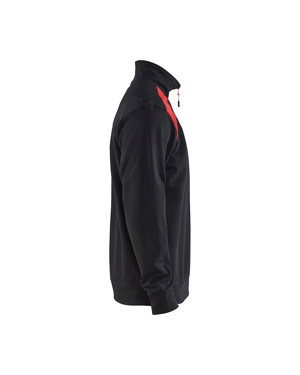 Blaklader Half-Zip 2-Tone Sweatshirt 3353 - Black/Red