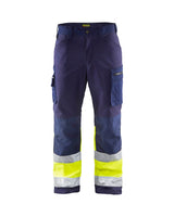 Blaklader Hi-Vis Softshell Trousers 1562