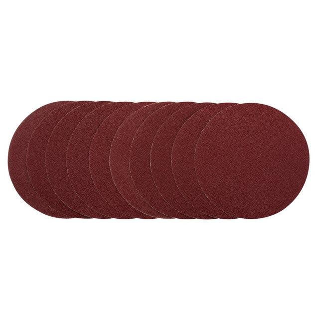 Draper Tools Sanding Discs, 200mm, 40 Grit (Pack Of 10)