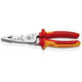 Draper Tools KNIPEX 13 76 200 Me Wire Stripper Metric Version Insulated With Multi-Component Grips, Vde-Tested Chrome-Plated 200mm