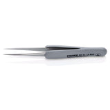 Draper Tools KNIPEX 92 21 12 ESD Precision Tweezers With Rubber Handles ESD, 112mm