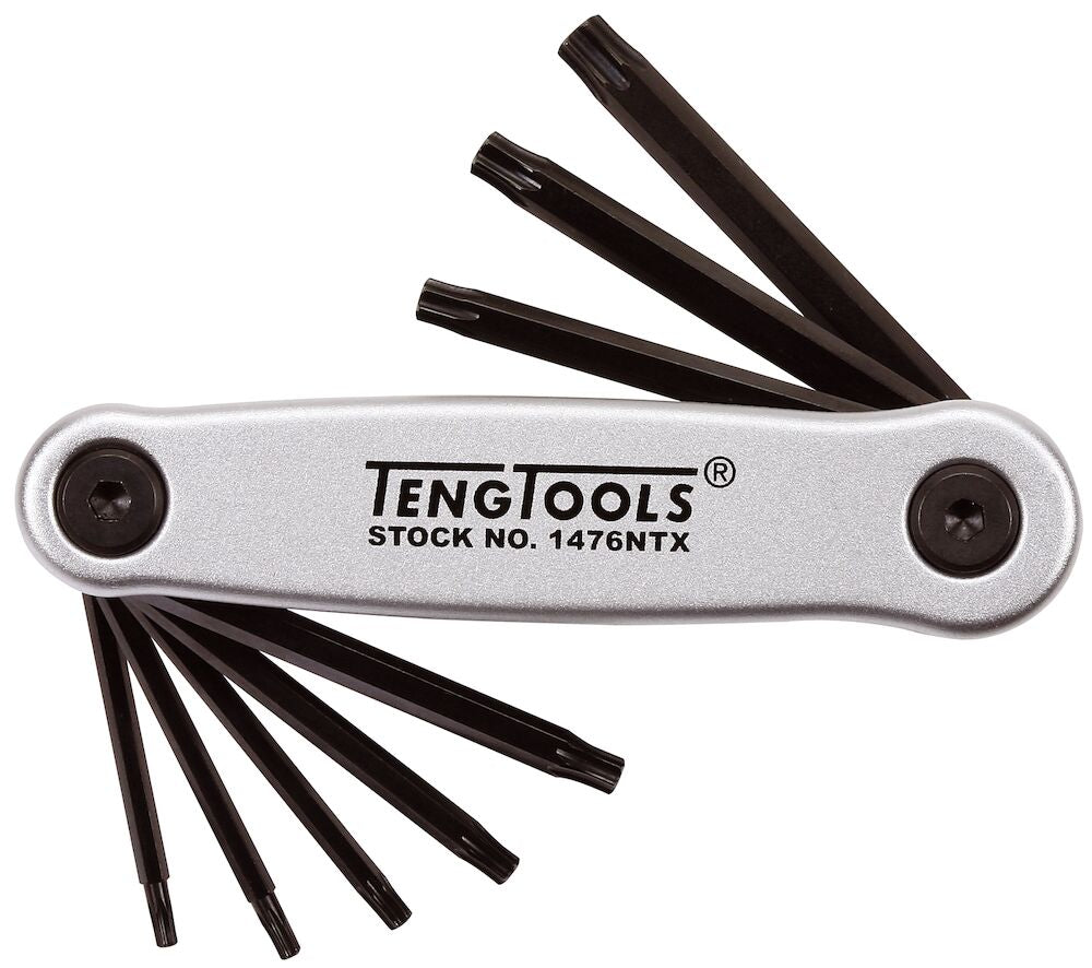 Teng Tools Folding TX Key Set 8 Pieces