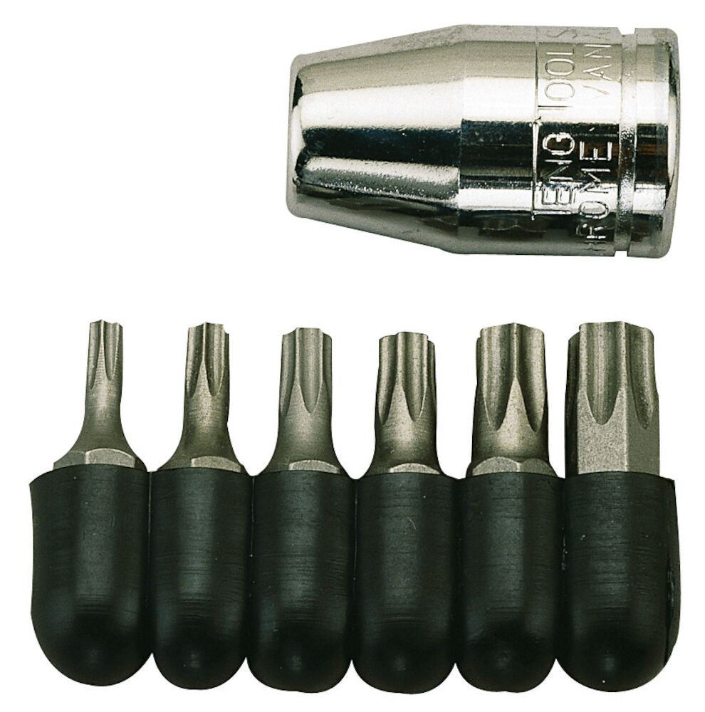 Teng Tools Bit Set With 3/8" Coupler TX 7 Pieces