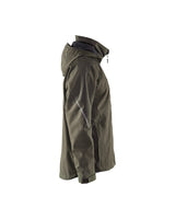 Blaklader Lightweight Lined Functional Jacket 4890 #colour_dark-olive-green-black
