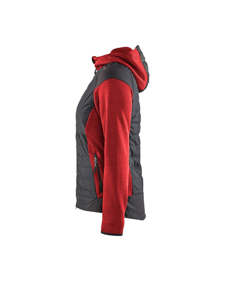 Blaklader Women's Hybrid Jacket 5931 #colour_red-black