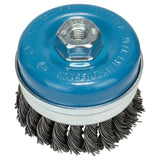 Bosch Professional Cup Brush - 90mm, Knotted, 0.8mm Thickness (M14)