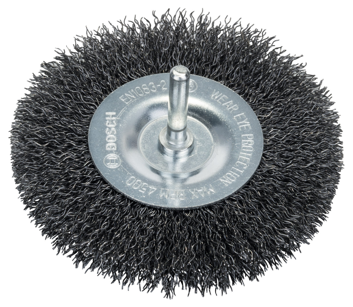 Bosch Professional Crimped Wire Wheel - Steel, 100x0.3mm, 100mm Diameter, 10mm Arbor Size