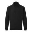 Fort Workwear Workforce 1/4 Zip Sweatshirt #colour_black