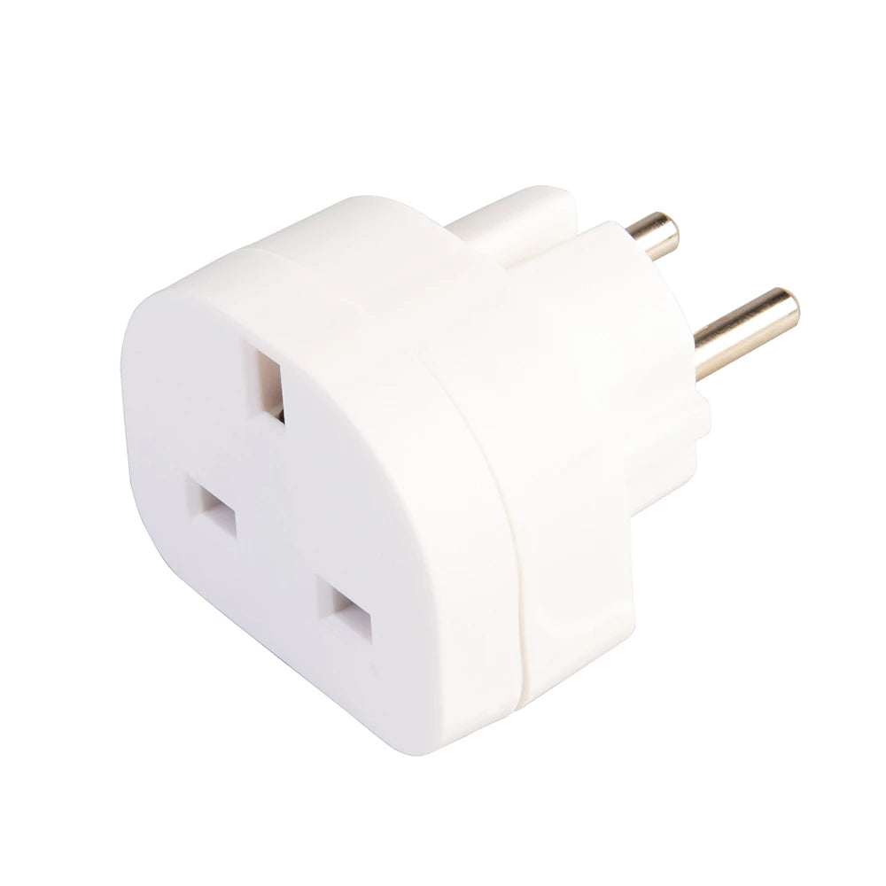 Powermaster UK to EU Travel Adaptor 230V