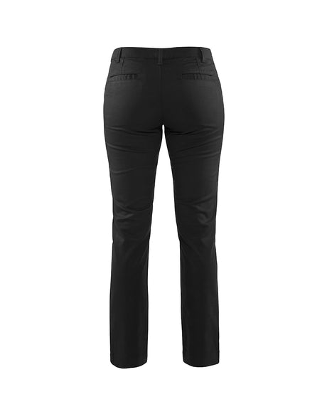 Blaklader Women's Chinos 2-Way Stretch 7165 #colour_black