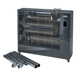 Draper Tools 230V Far Infrared Diesel Heater With Flue Kit, 67,500 Btu/19.8Kw