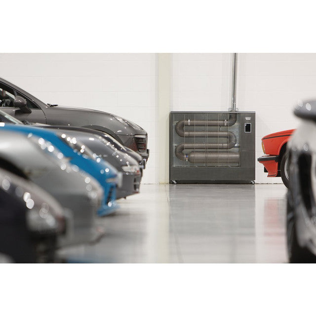 Draper Tools 230V Far Infrared Diesel Heater With Flue Kit, 67,500 Btu/19.8Kw