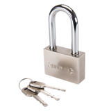 Silverline Steel Padlock Long Shackle