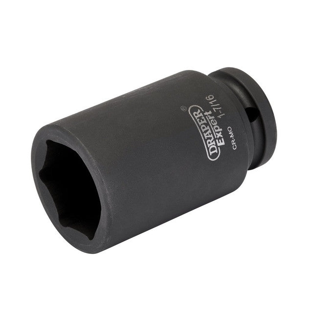 Draper Tools Draper Expert Imperial Deep Impact Socket, 3/4" Sq. Dr. 1.7/16"