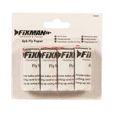 Fixman Fly Paper 4Pk