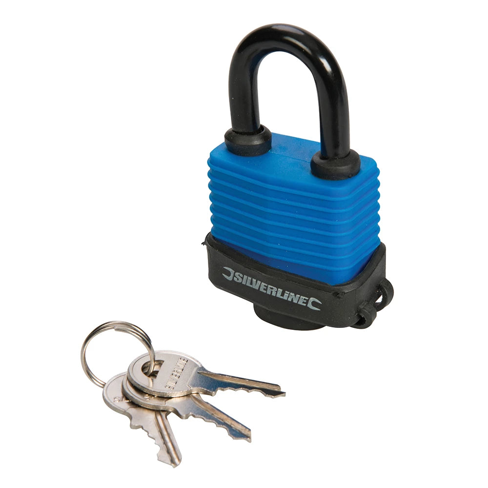 Silverline Weather-Resistant Padlock