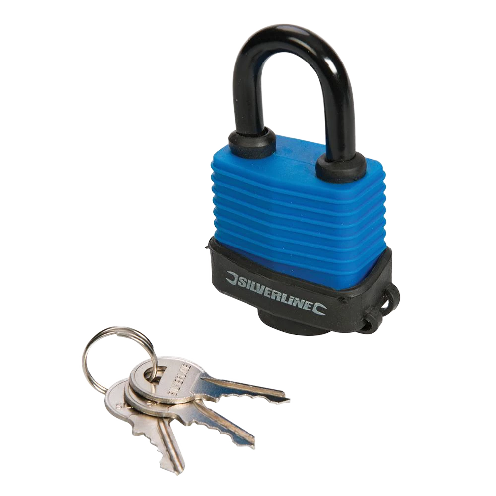 Silverline Weather-Resistant Padlock