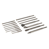 Silverline SDS Plus Masonry Drill & Steel Set 15Pce