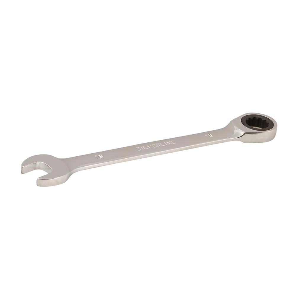 Silverline Fixed Head Ratchet Spanner