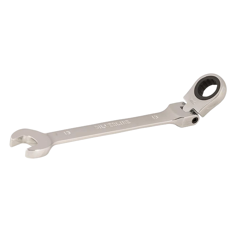 Silverline Flexible Head Ratchet Spanner