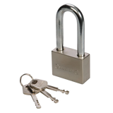 Silverline Steel Padlock Long Shackle