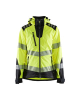 Blaklader Women's Hi-Vis Softshell Jacket 4791 #colour_hi-vis-yellow-black