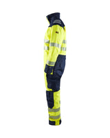 Blaklader Multinorm Winter Overall 6317 #colour_hi-vis-yellow-navy-blue