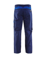 Blaklader Industry Trousers 14041800 - Navy blue/Cornflower blue #colour_navy-blue-cornflower-blue