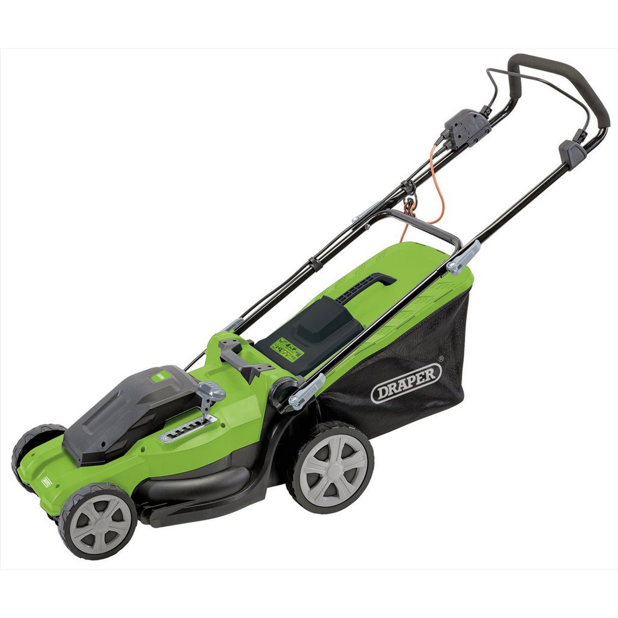 Draper Tools 230V Lawn Mower, 400mm, 1600W